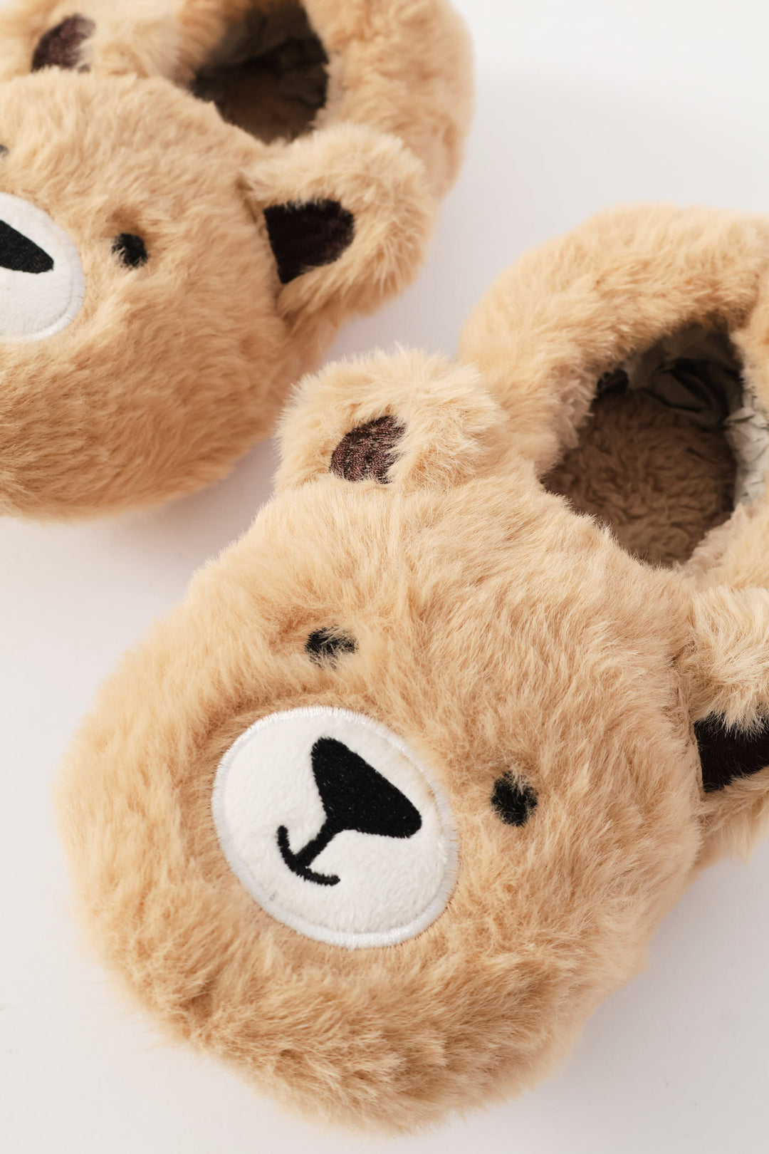 Winter Bear Slipper Socks - Beige