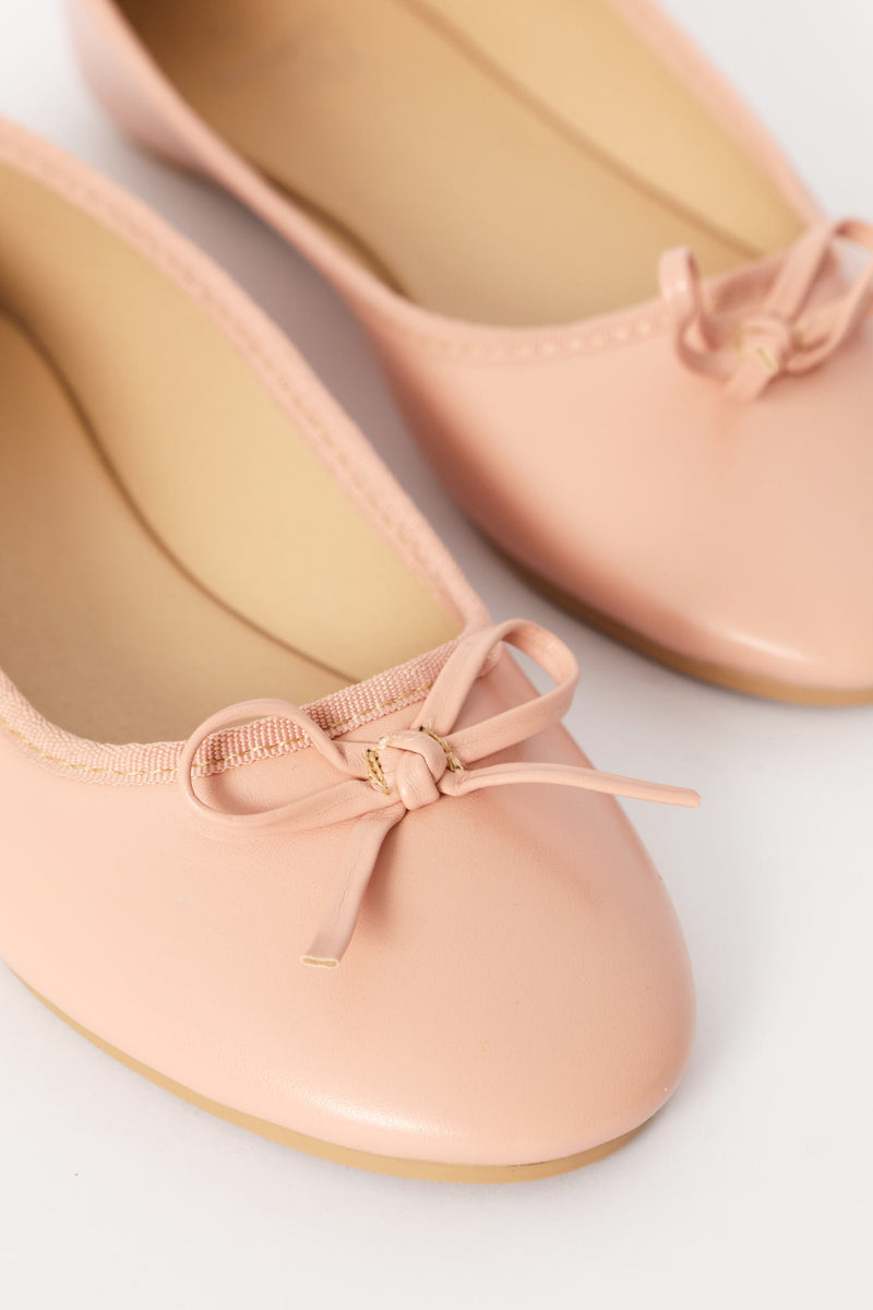 Girls Basic Pump - Pink