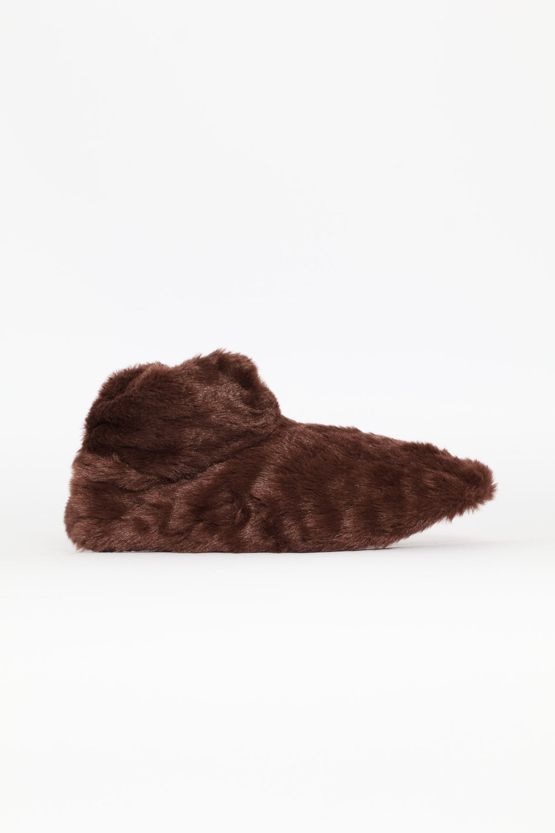 Winter Bootie Slipper Socks - Brown