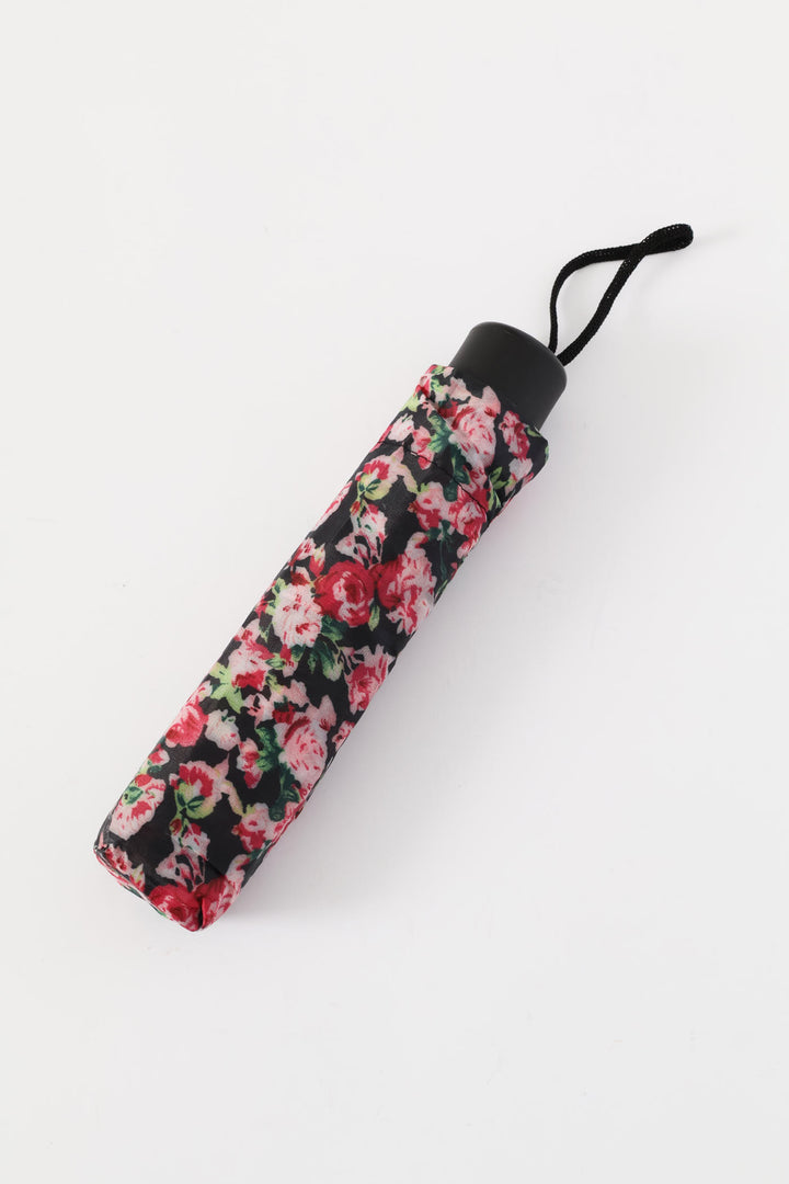 Mini 3 Fold Floral Print Umbrella - Multi