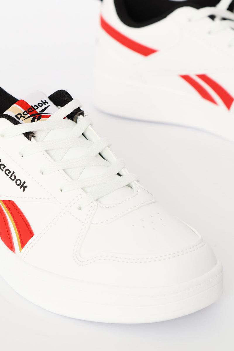 Boys Prime 2.0 & Snug Sneaker - White/Red