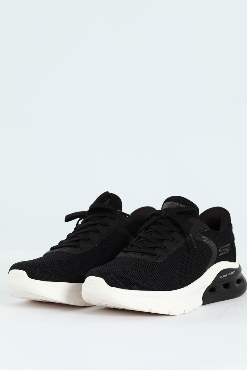 Bobs Arc Waves 2.0 Sneaker - Black/White
