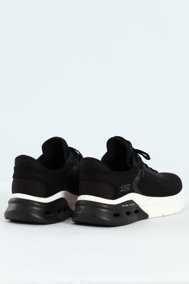 Bobs Arc Waves 2.0 Sneaker - Black/White