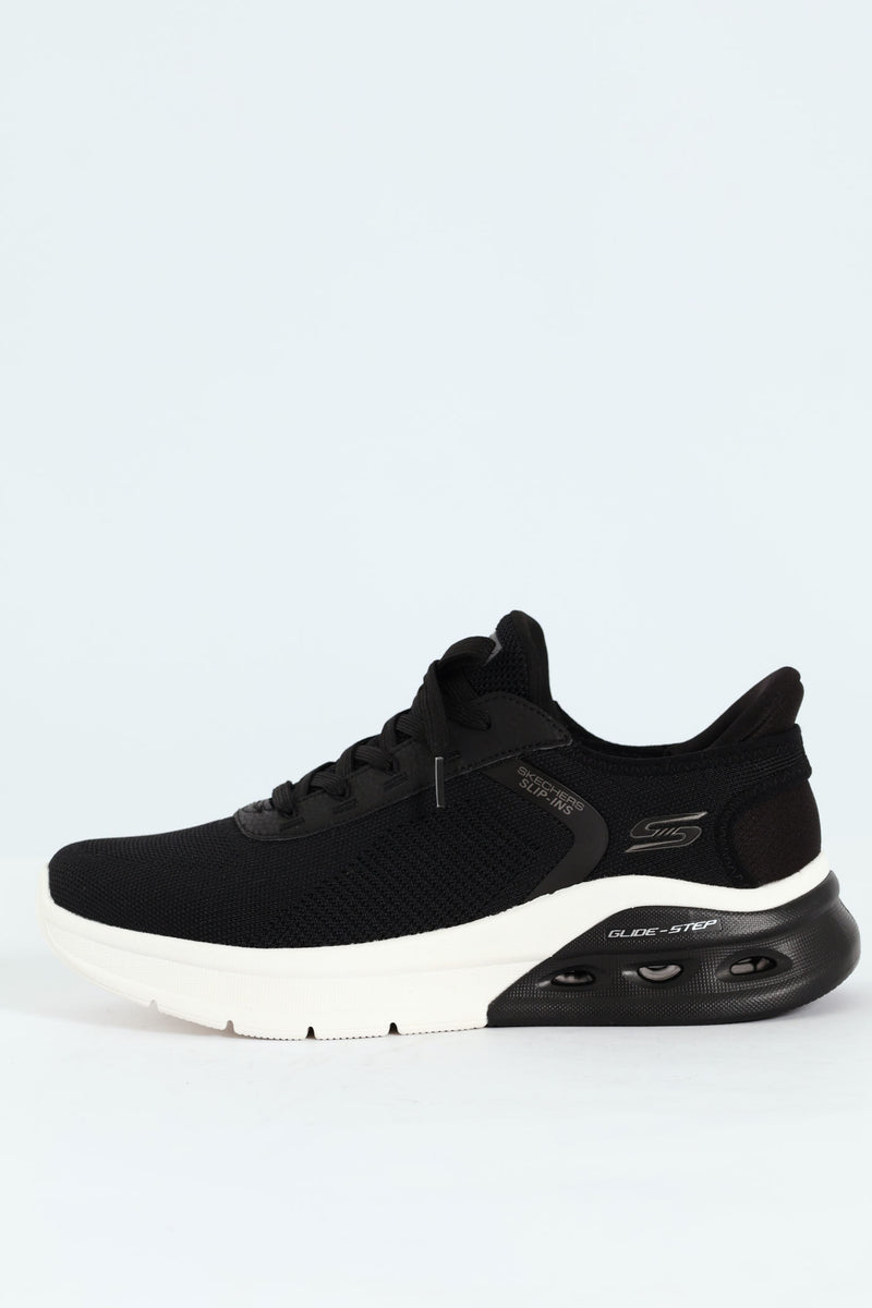 Bobs Arc Waves 2.0 Sneaker - Black/White