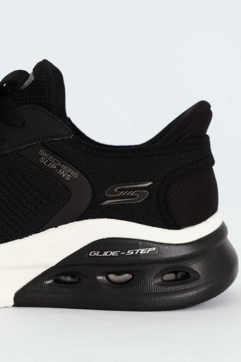 Bobs Arc Waves 2.0 Sneaker - Black/White