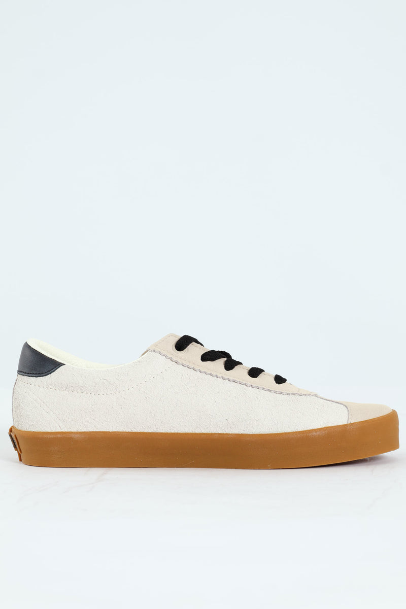 Sport Low Vulcanised Lace Up Sneaker - Off White