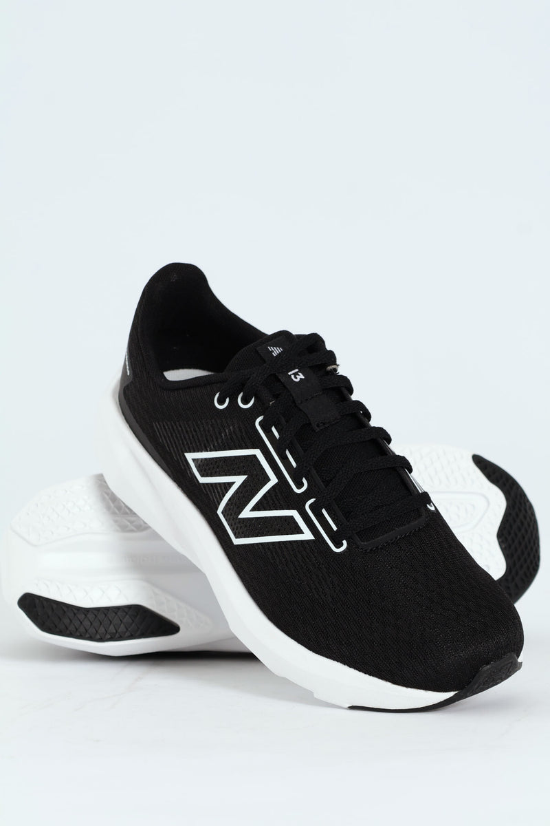 413 V3 Athleisure Trainer - Black/White