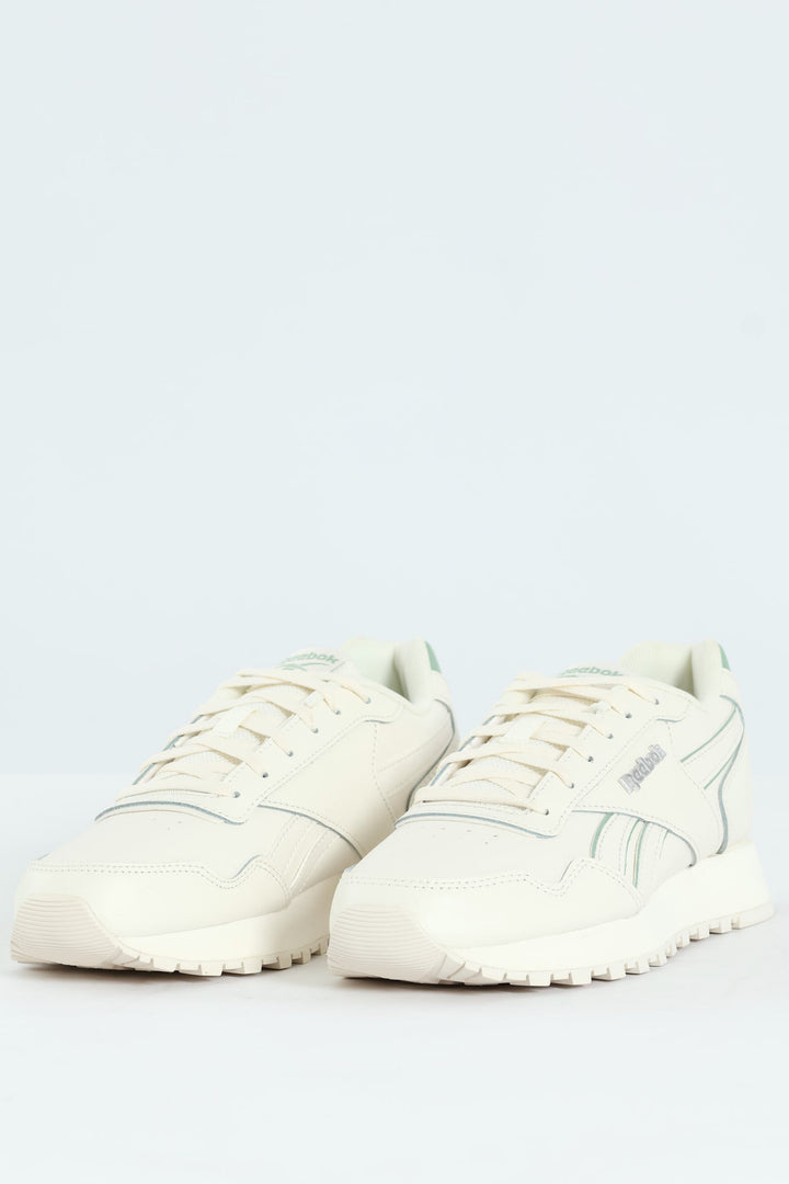 Glide Street Lace Up Sneaker - Cream