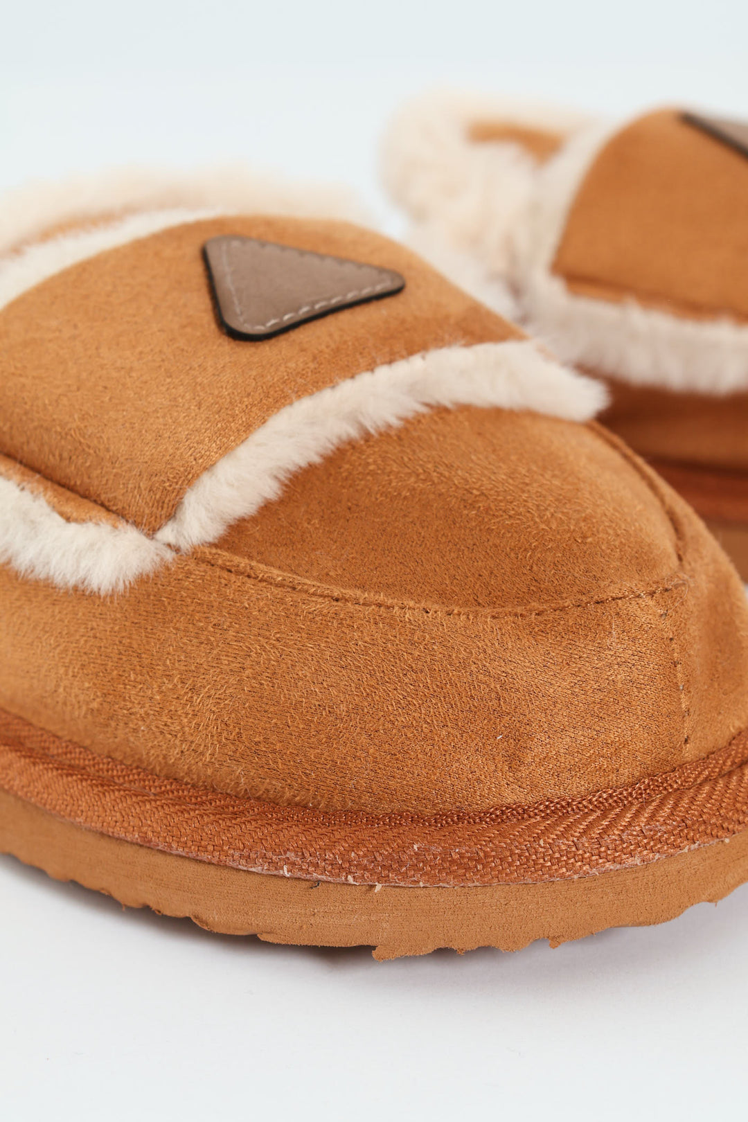 Penny Moccasin Mule Slipper - Tan