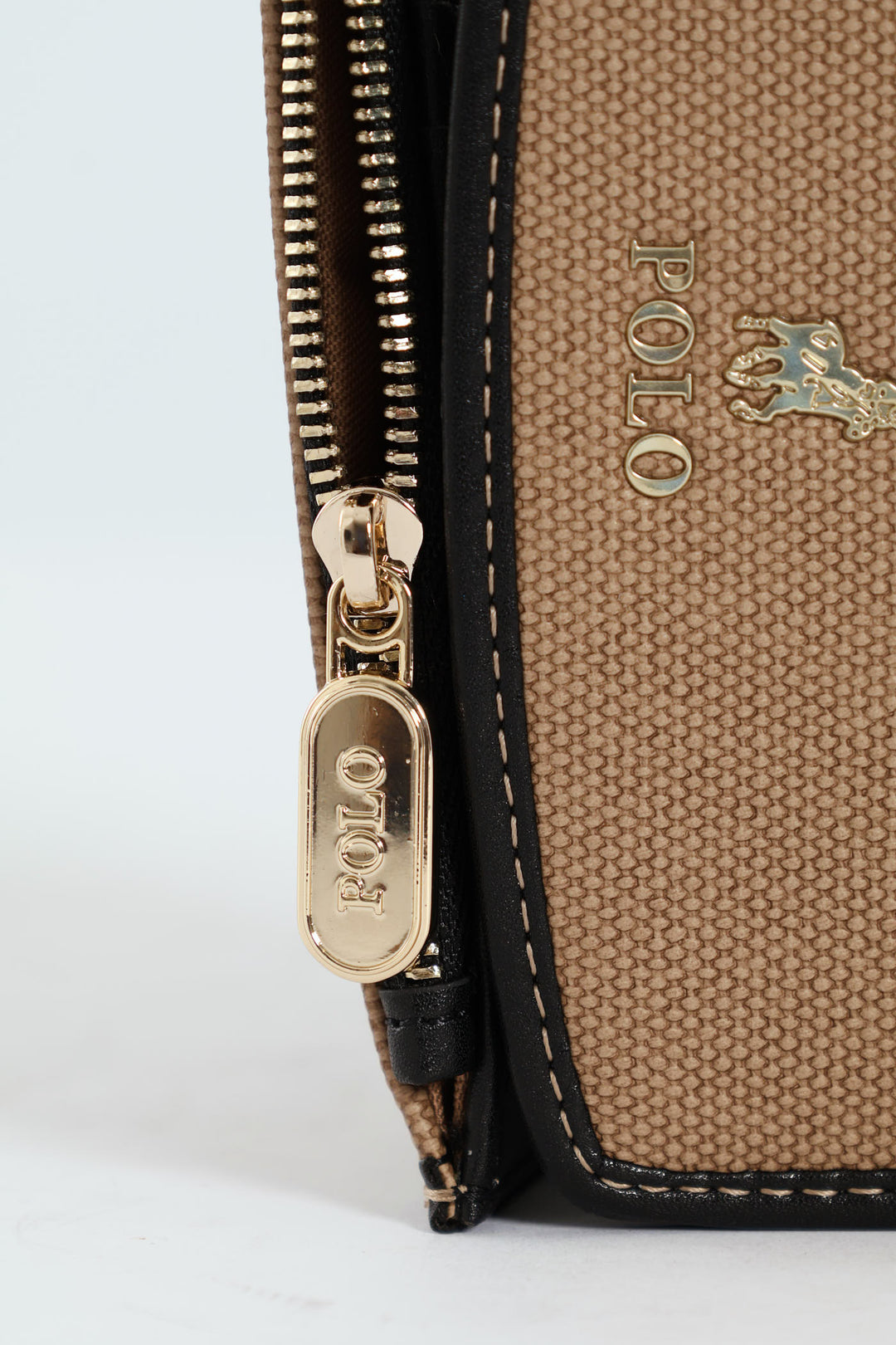 Sahara Compact Trifold Purse - Black