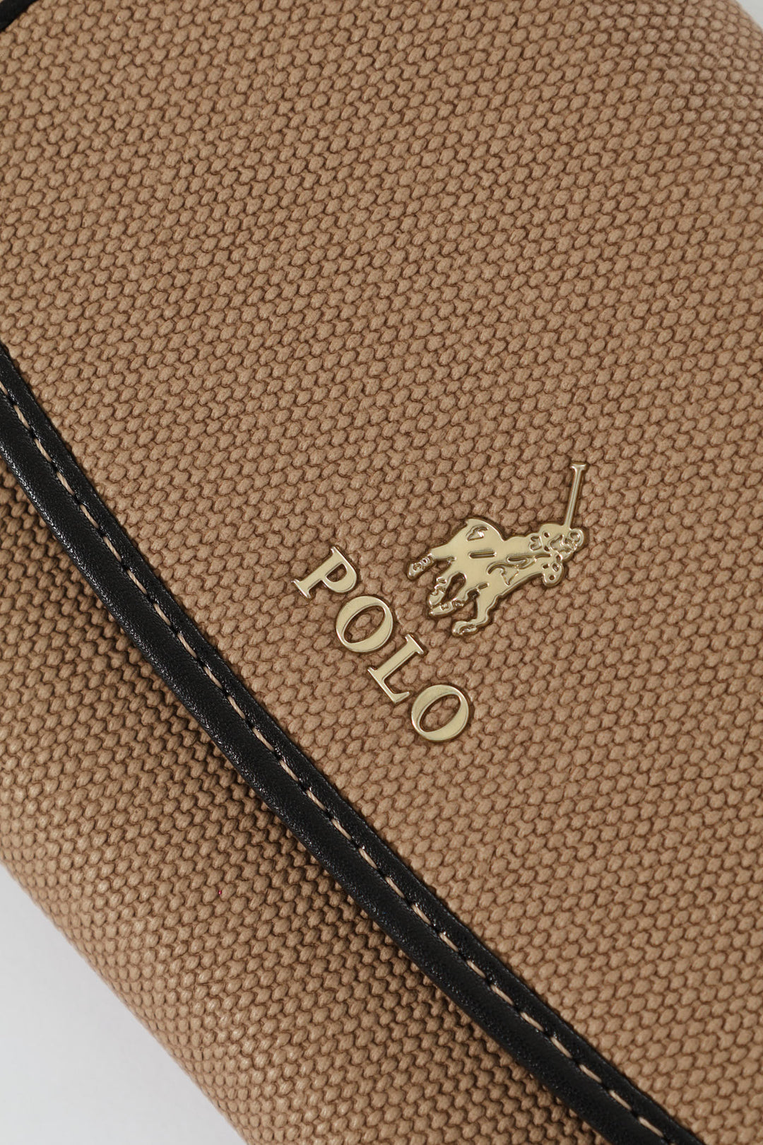 Sahara Compact Trifold Purse - Black