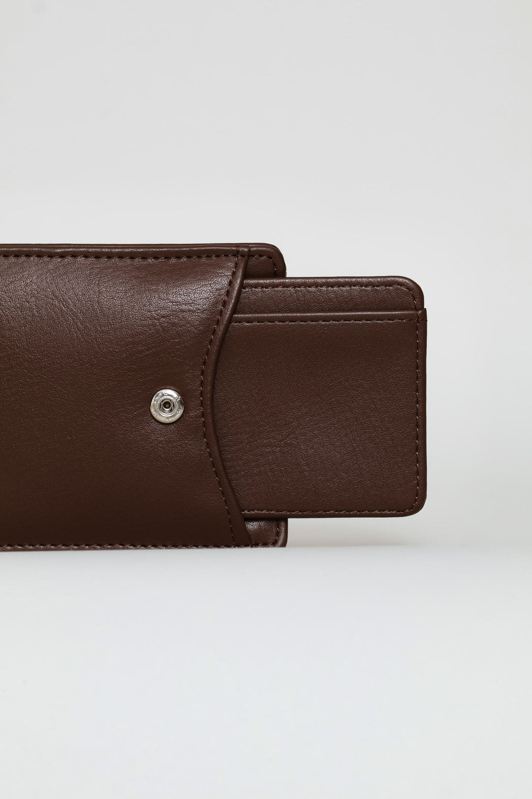 Bill Fold Wallet With Removable Cardholder - Tabacco