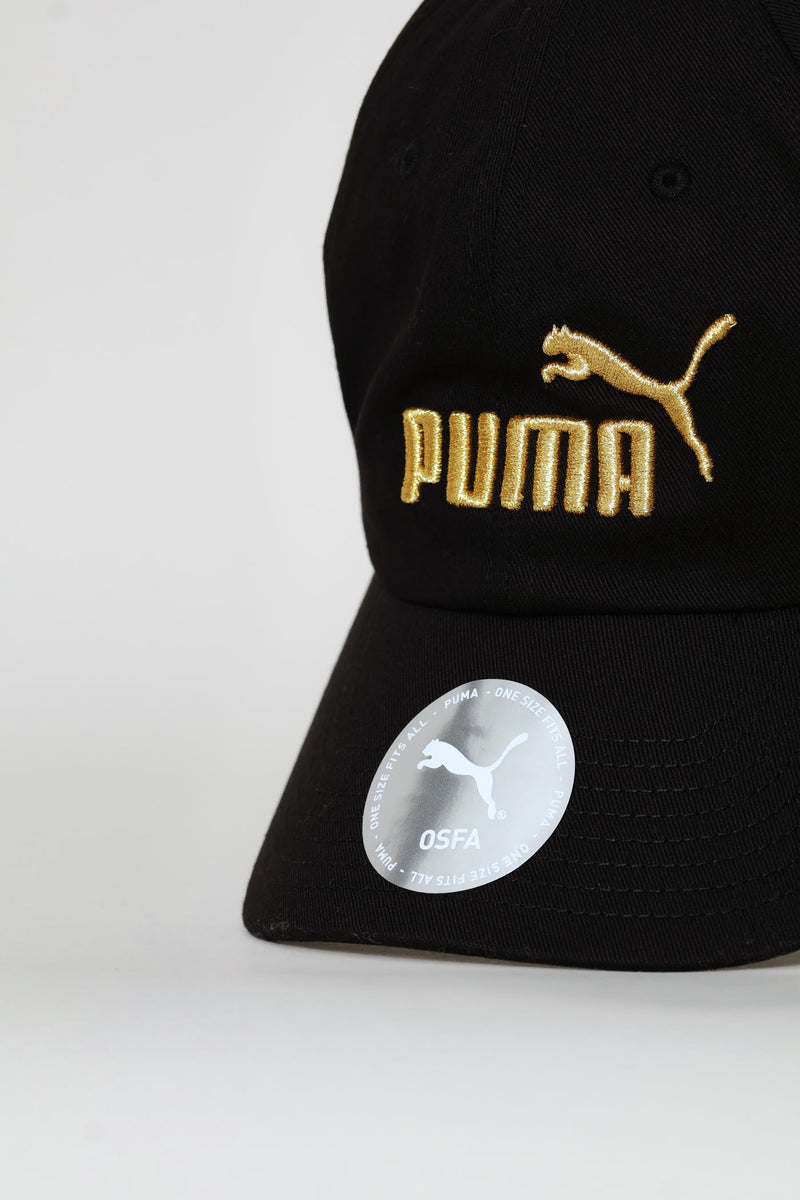 Essential No.1 Logo Baseball Cap - Black