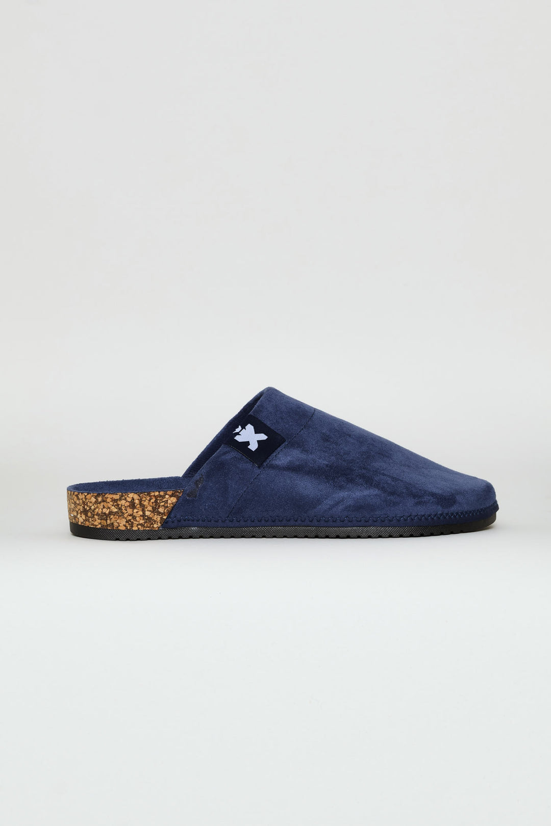 Plain Upper Comfort Clog - Navy