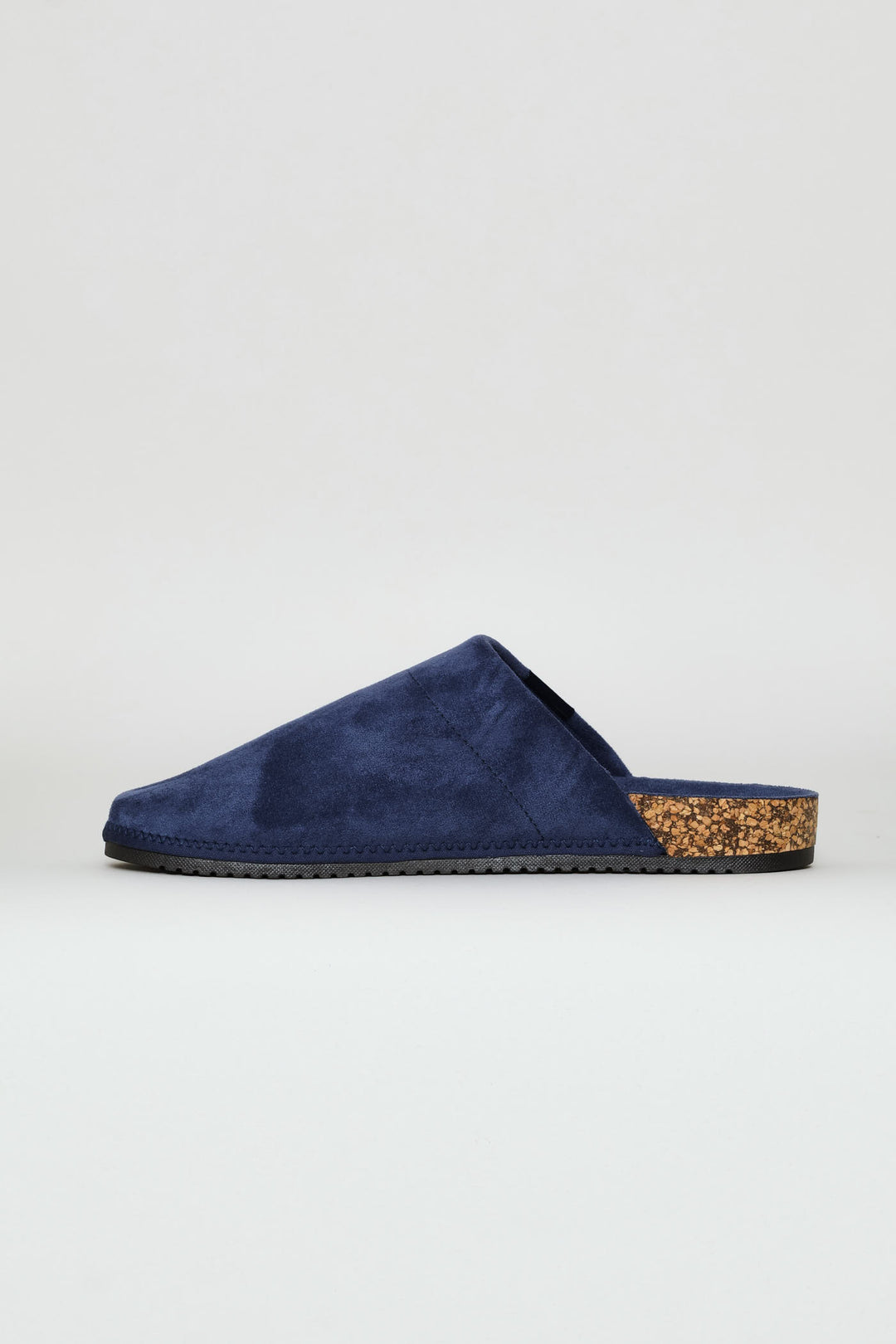 Plain Upper Comfort Clog - Navy