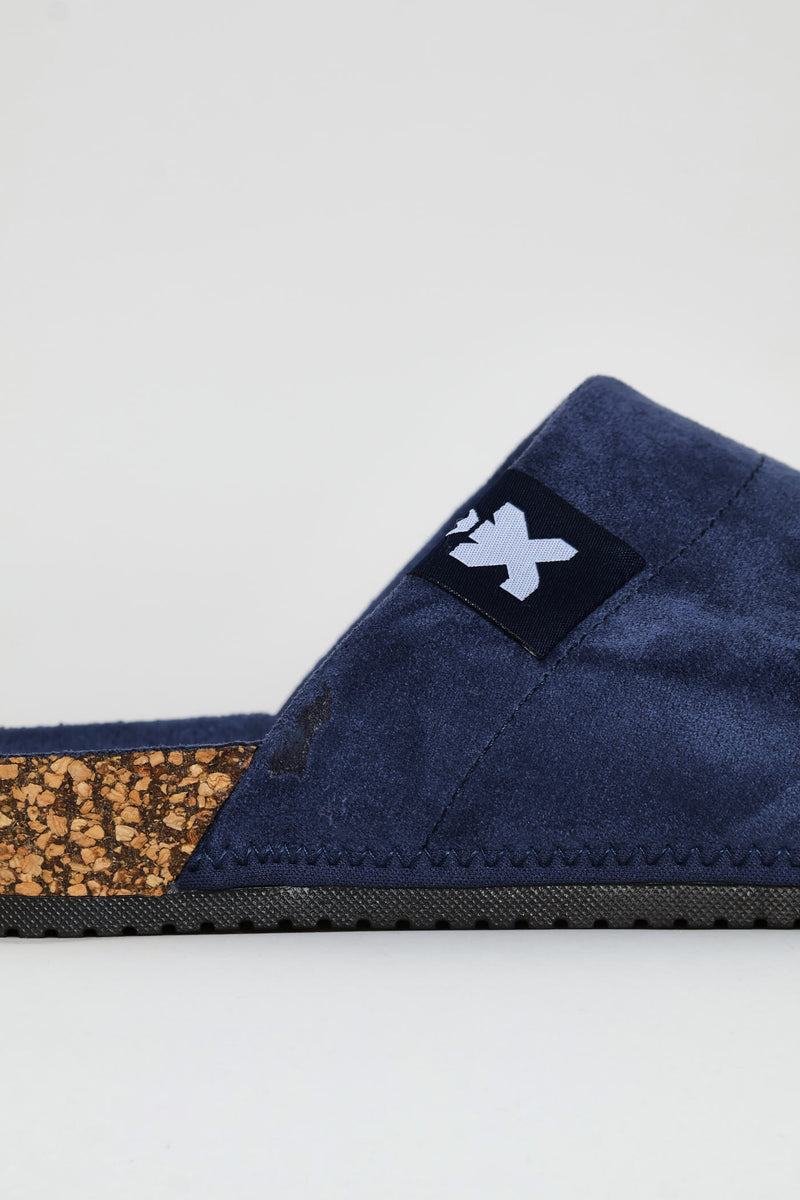 Plain Upper Comfort Clog - Navy