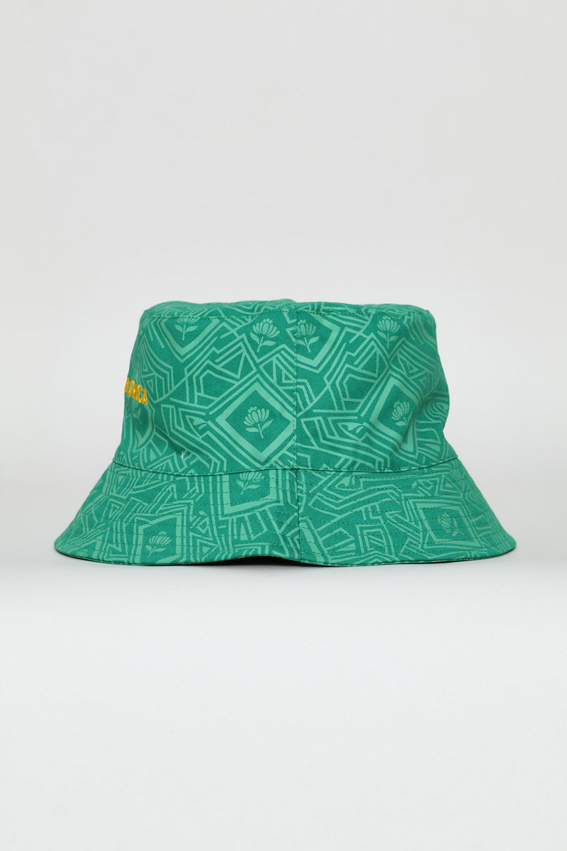 Print Bucket Hat - Green