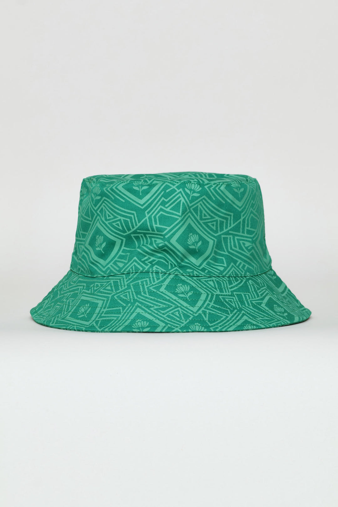 Print Bucket Hat - Green