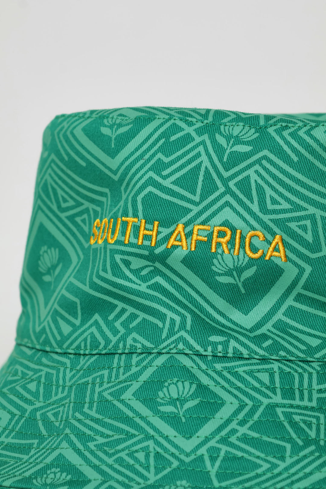 Print Bucket Hat - Green