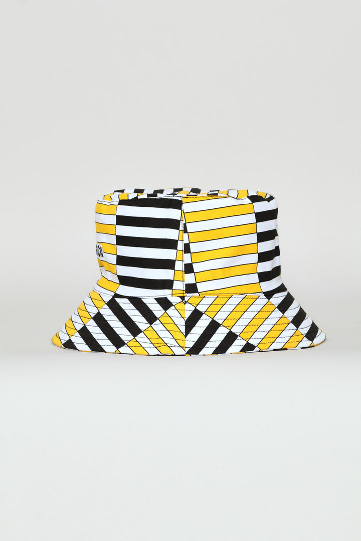 Bafana Bucket Hat - Black/Yellow