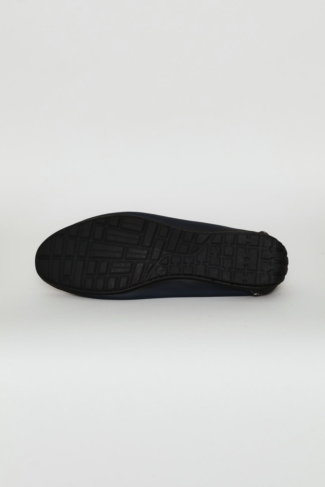 Leather Driver Penny Moccasin - Navy
