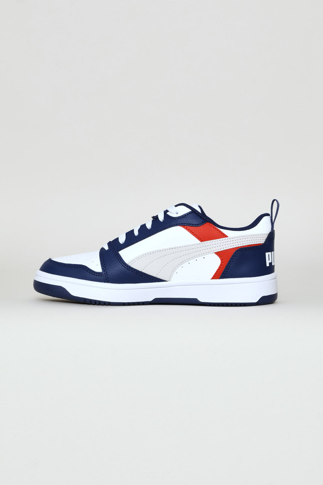 Boys Rebound V6 Lo Jr Sneaker - Blue/Red