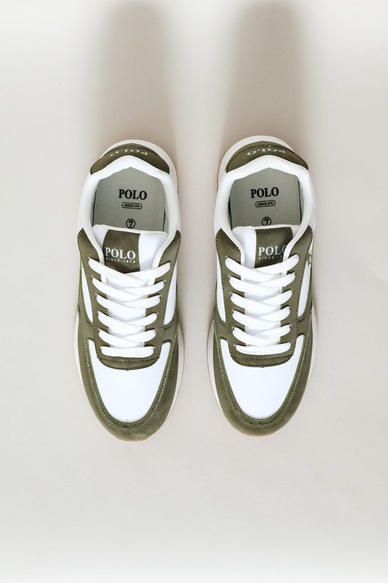 Basic Runner Sneaker - Olive