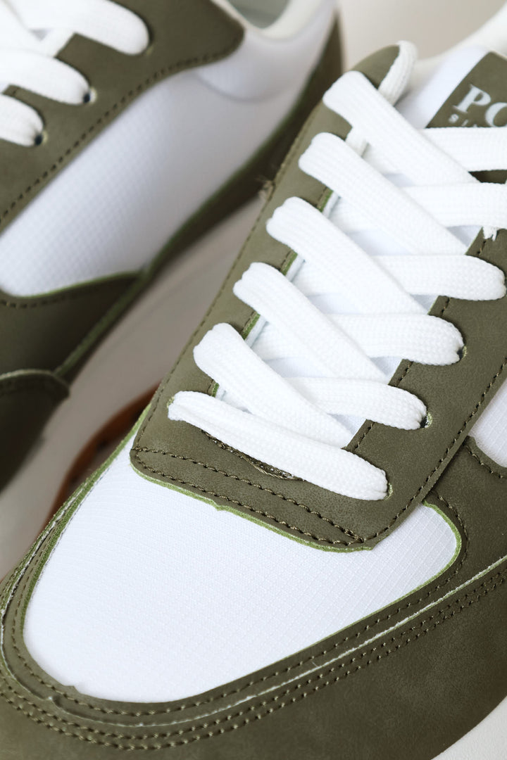 Basic Runner Sneaker - Olive