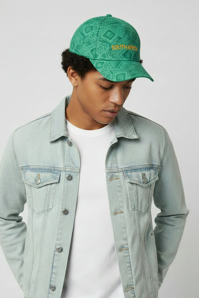Printed Cap - Green