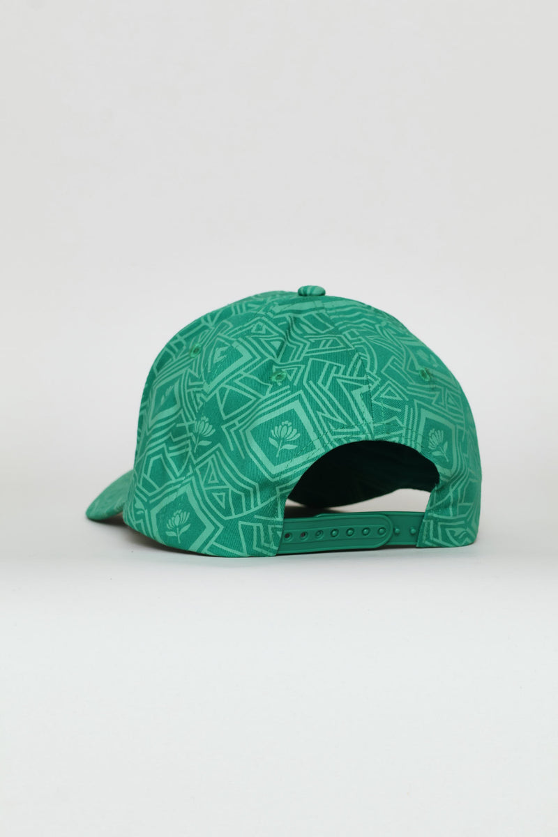 Printed Cap - Green