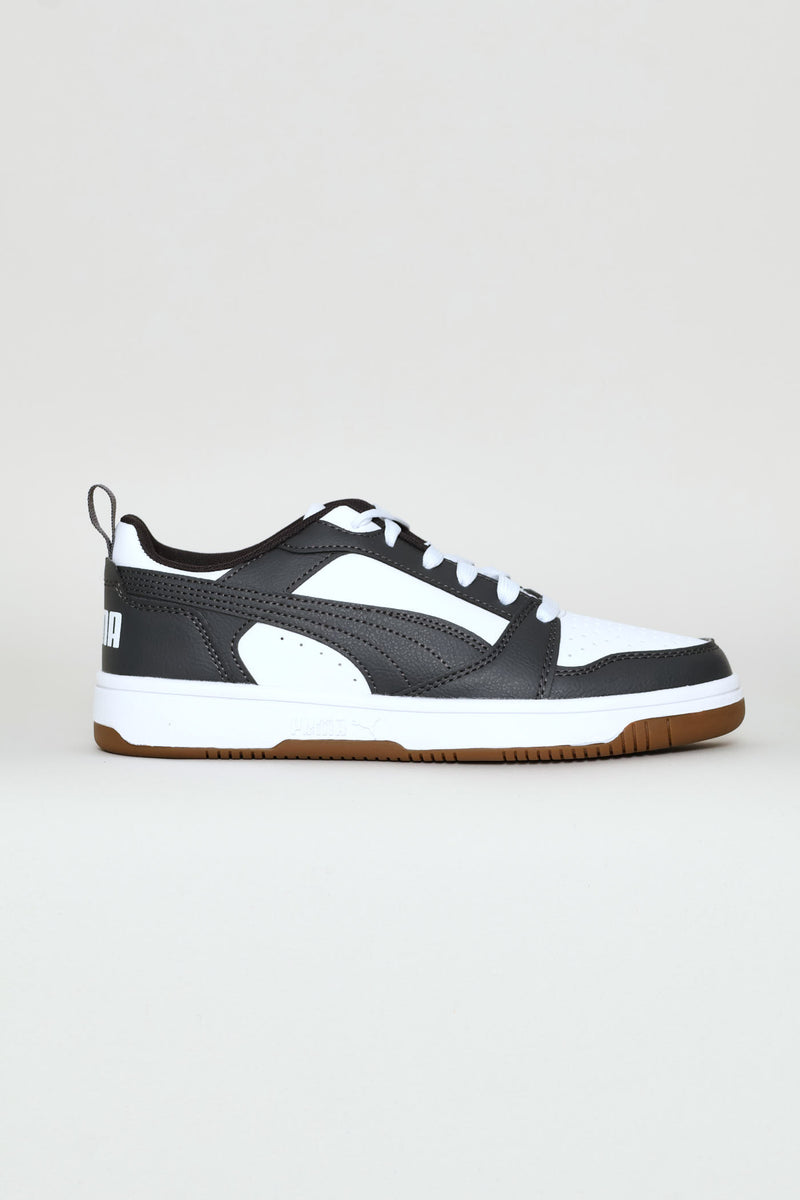 Boys Rebound V6 Lo Jr Sneaker - Grey
