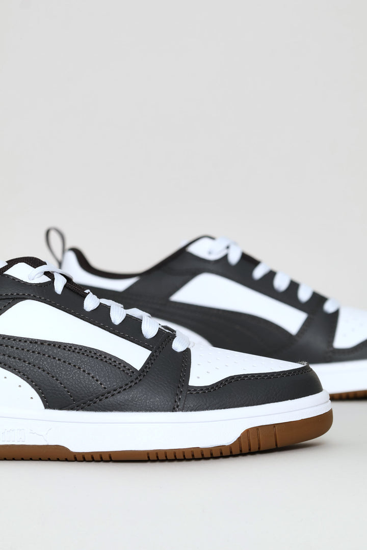 Boys Rebound V6 Lo Jr Sneaker - Grey