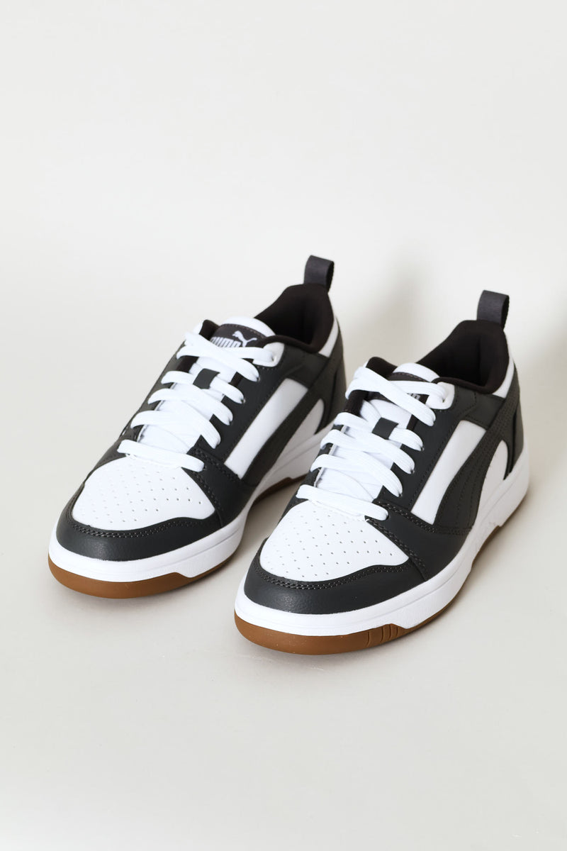 Boys Rebound V6 Lo Jr Sneaker - Grey