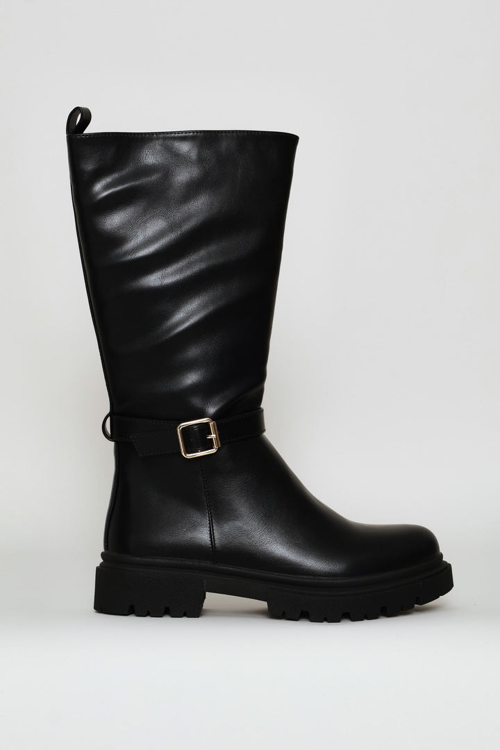 Cuff Boot - Black