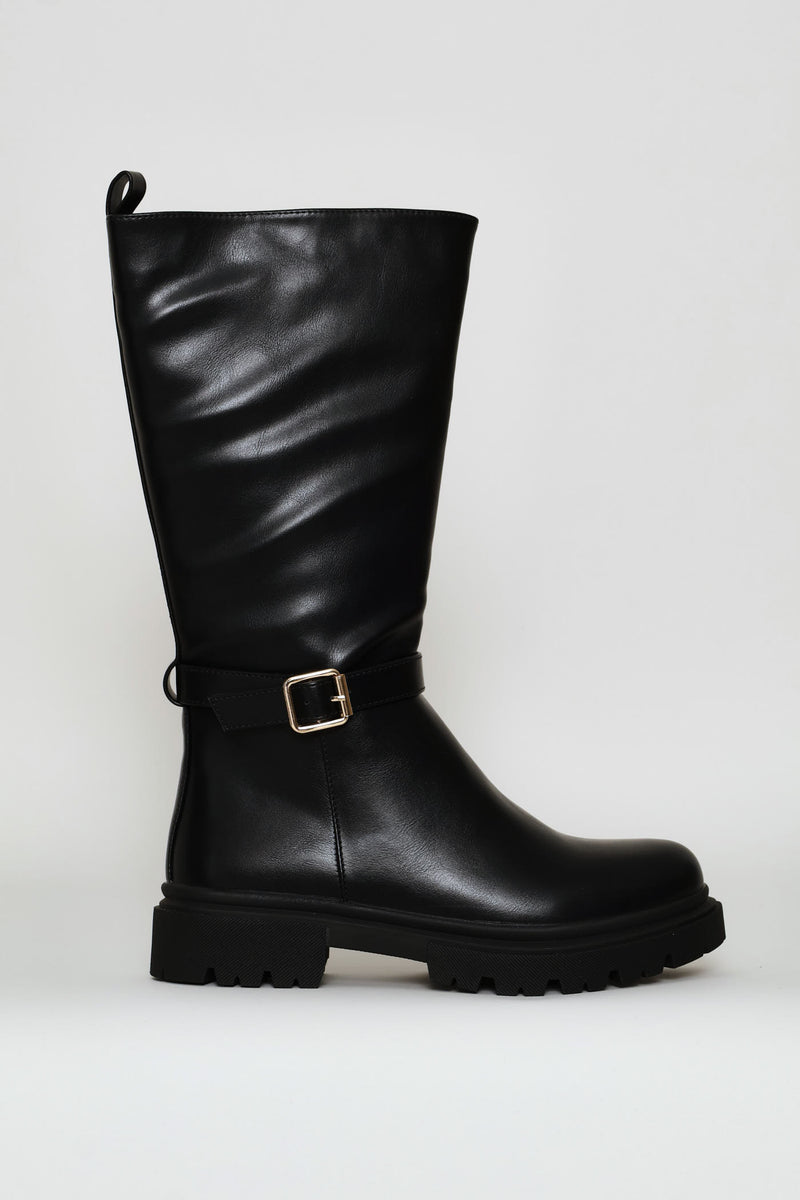 Cuff Boot - Black