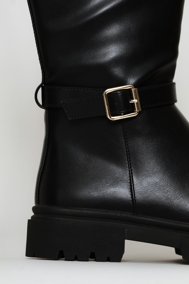 Cuff Boot - Black