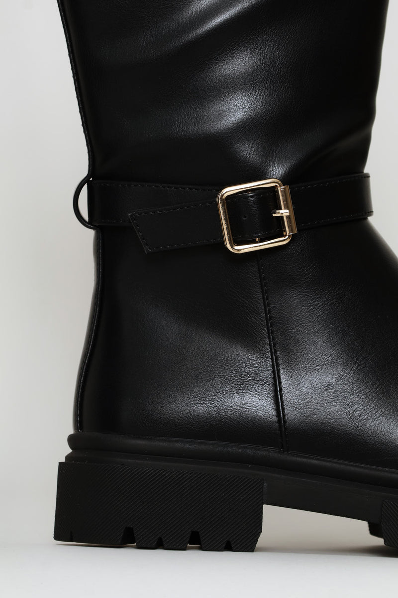 Cuff Boot - Black