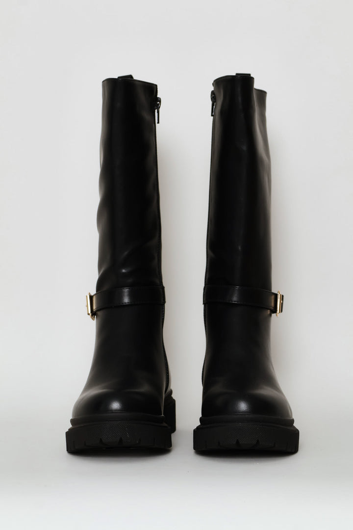 Cuff Boot - Black