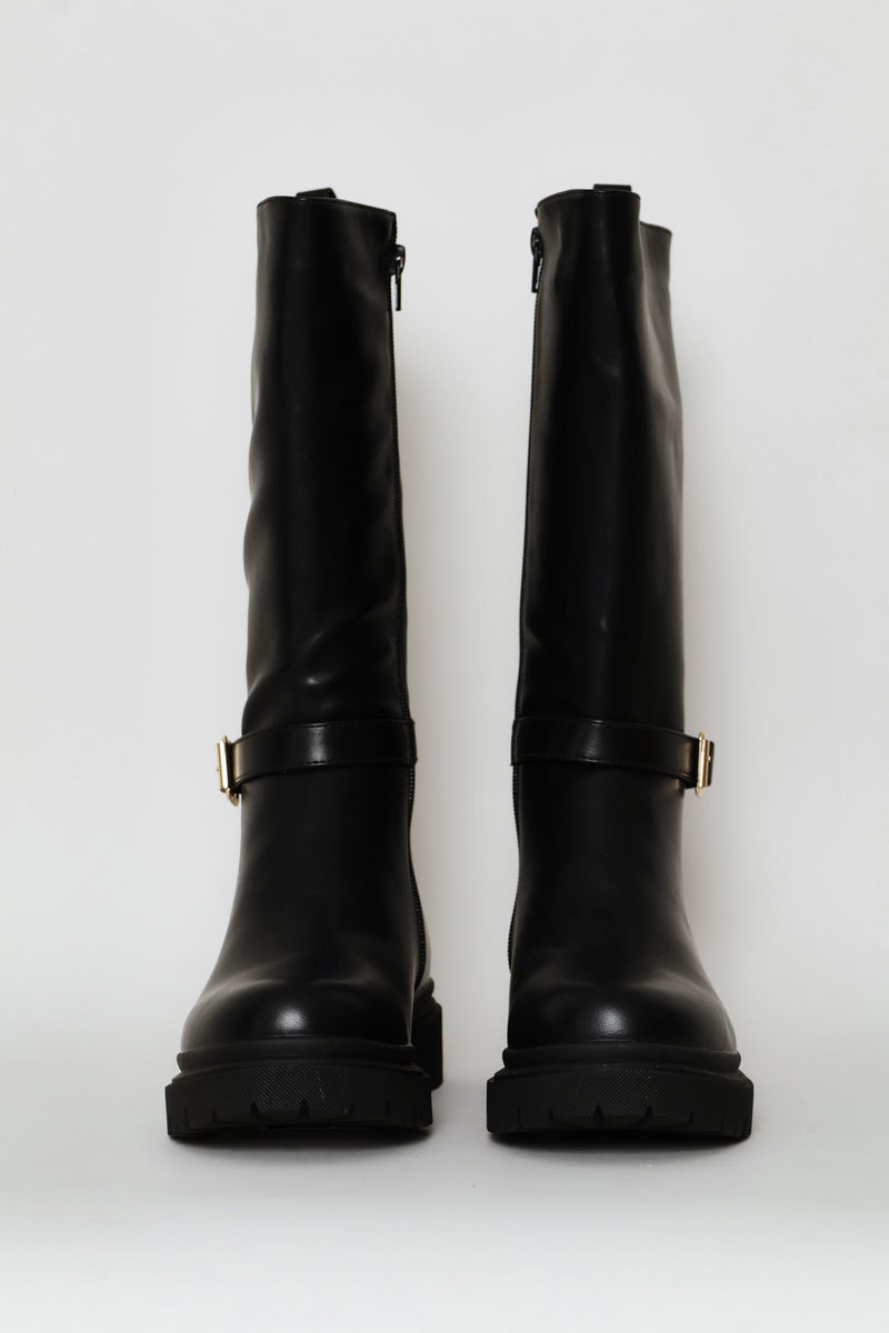Cuff Boot - Black