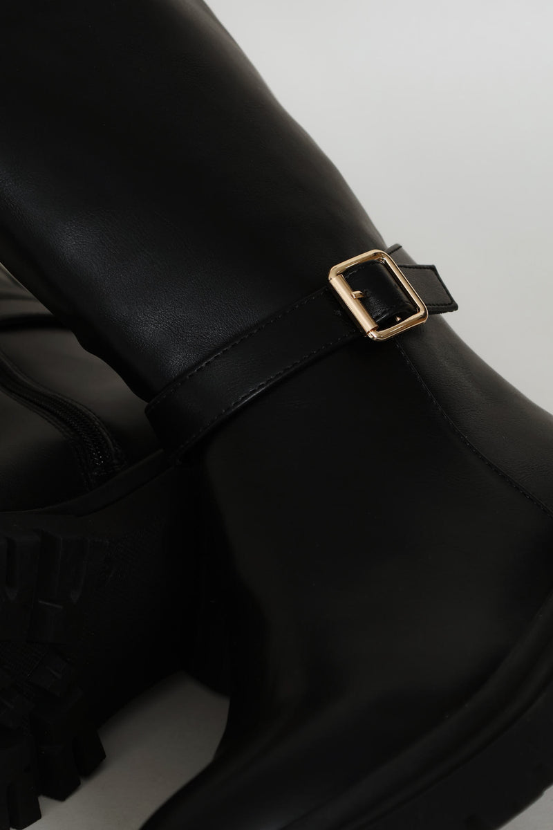 Cuff Boot - Black