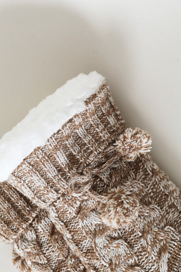 Winter Bed Sock - Neutral