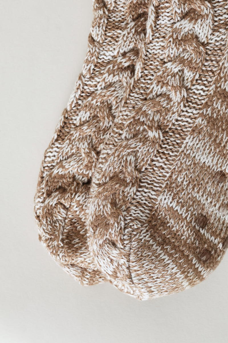 Winter Bed Sock - Neutral