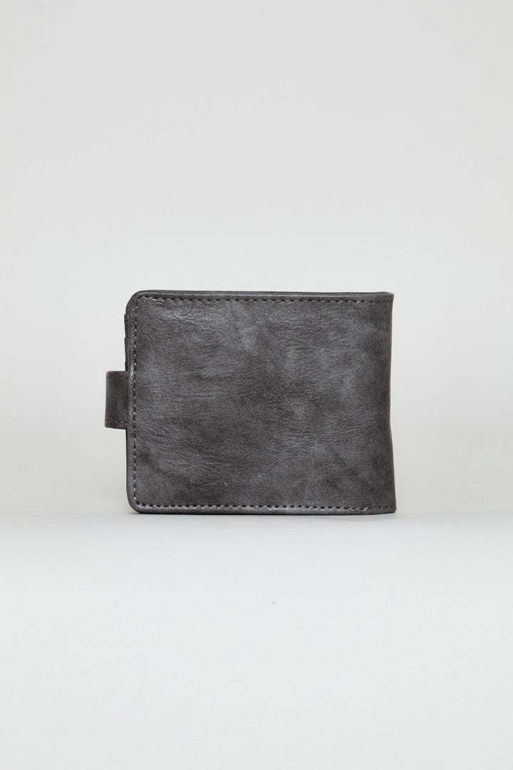 Bill Fold With Removable Cardholder Wallet - Charcoal