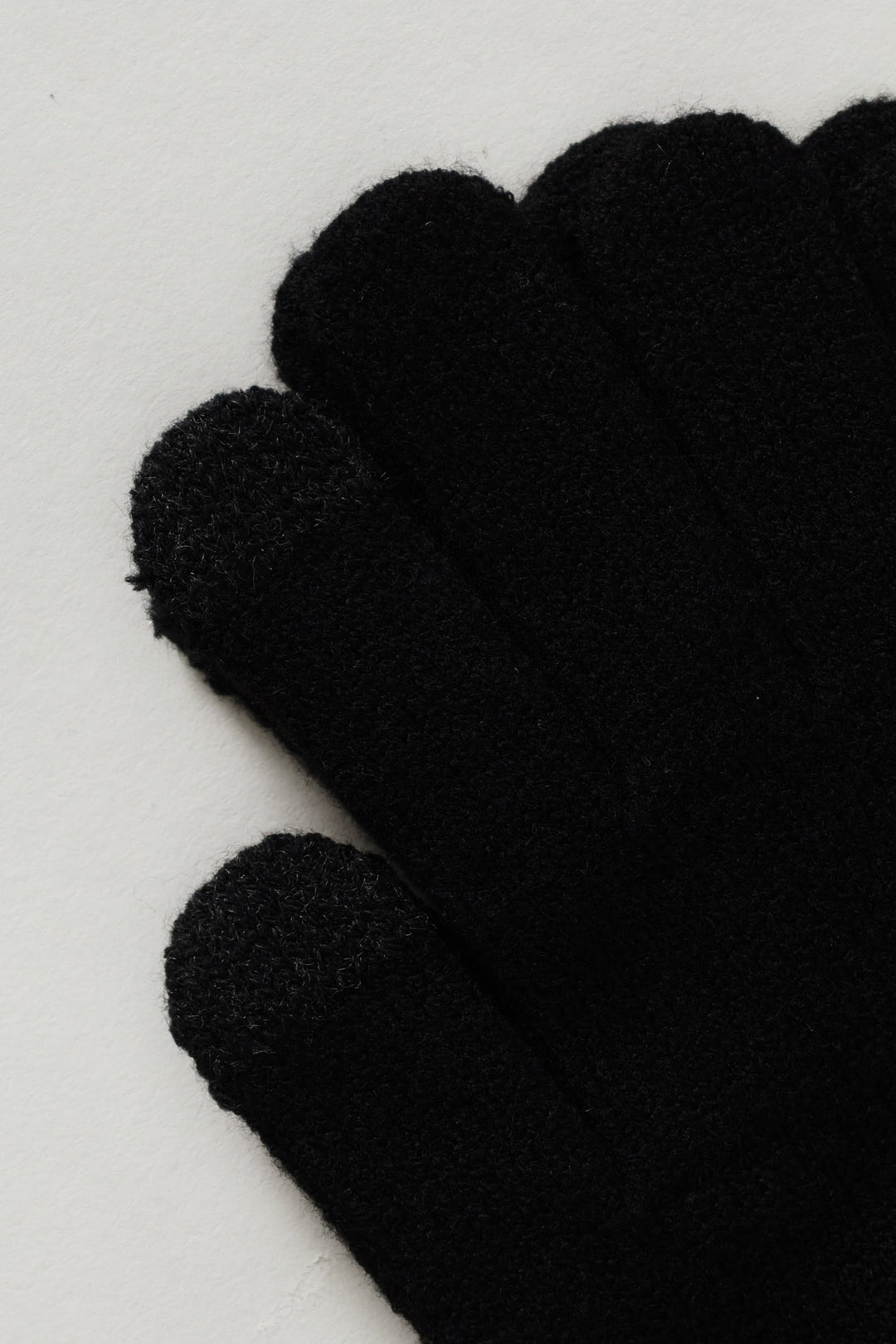 Longer Length Gloves - Black