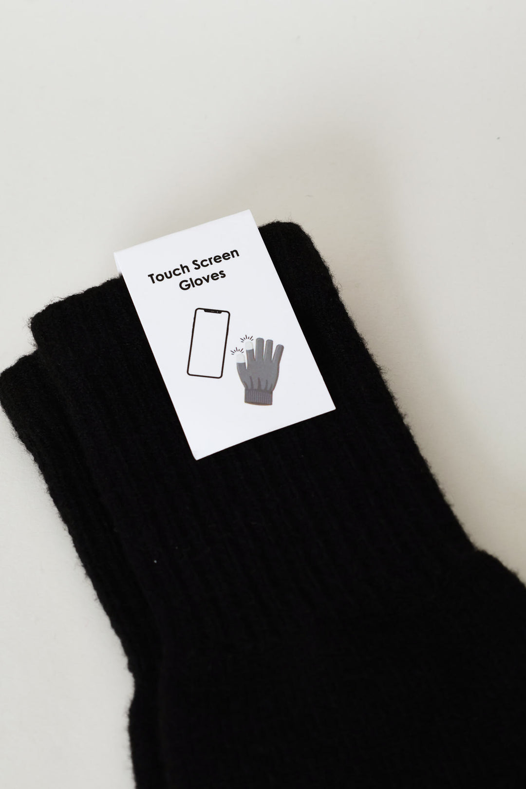 Longer Length Gloves - Black