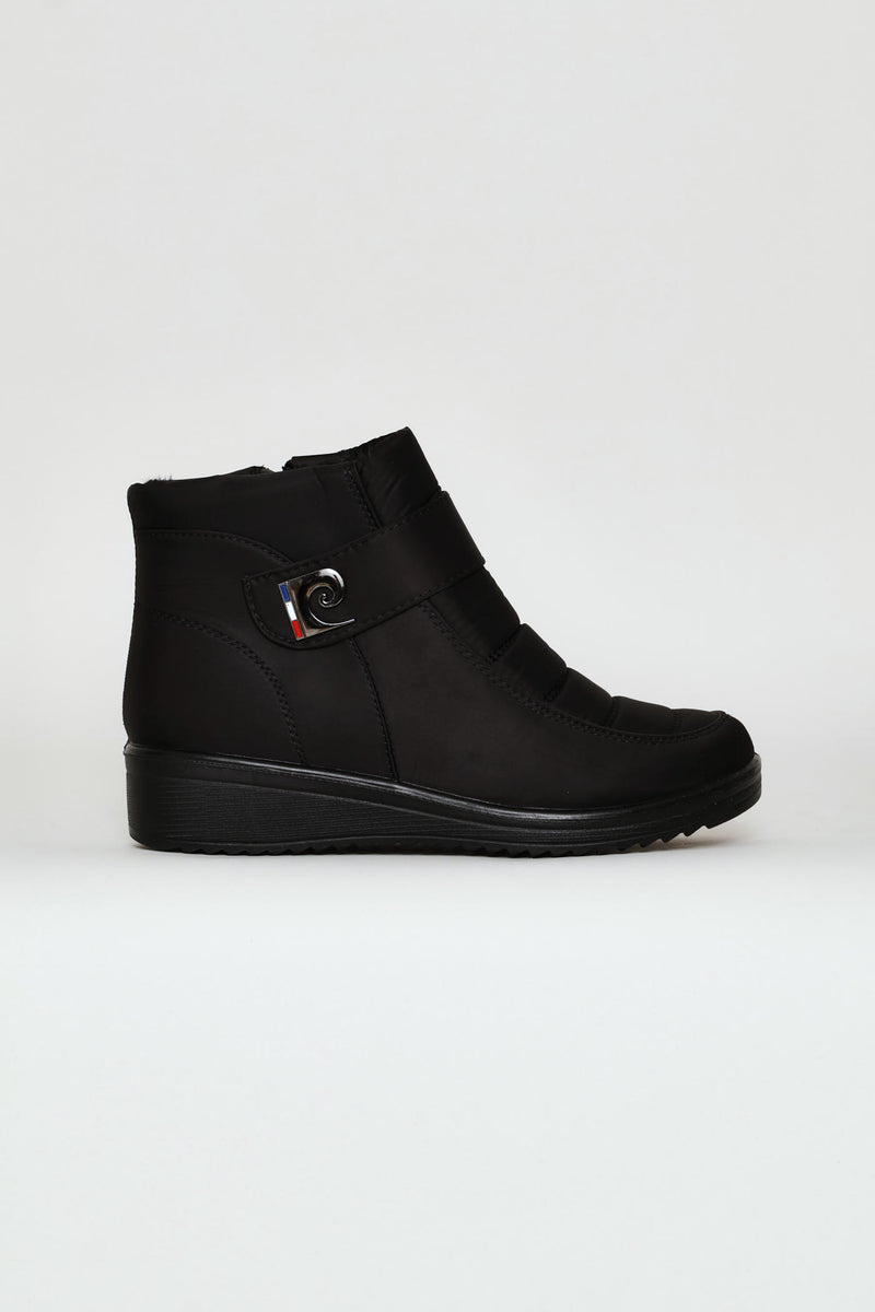 Nylon Logo Boot - Black