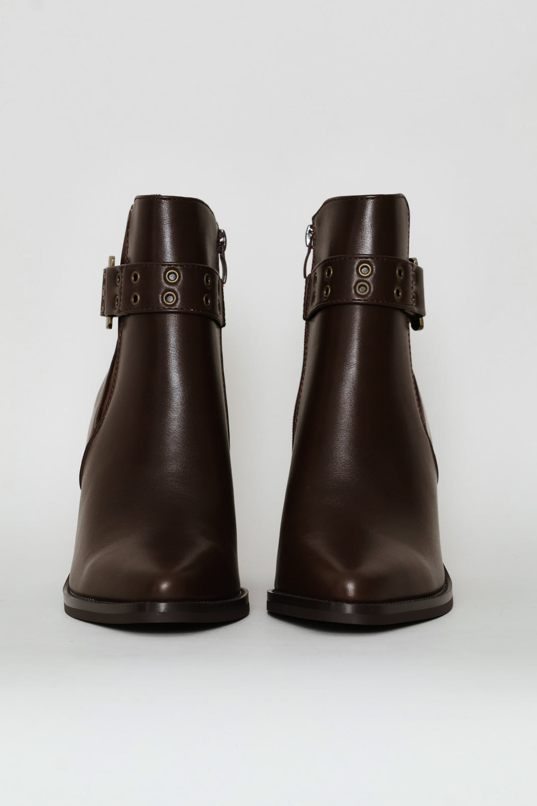 Strap Ankle Boot - Chocolate