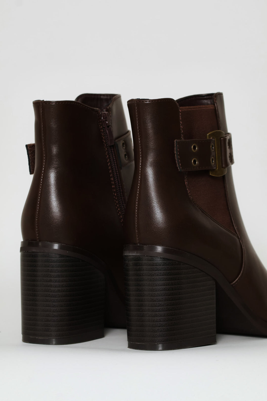 Strap Ankle Boot - Chocolate