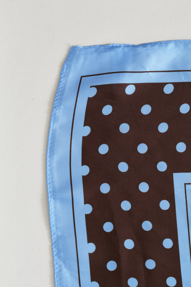 Ladies Silk Touch Mocha Mist Neckerchief - Chocolate