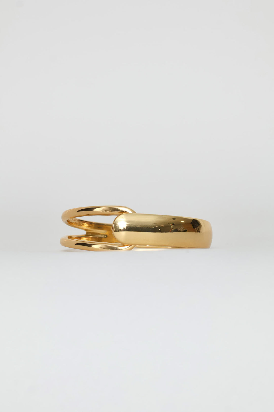Cutout Cuff Bracelet - Gold
